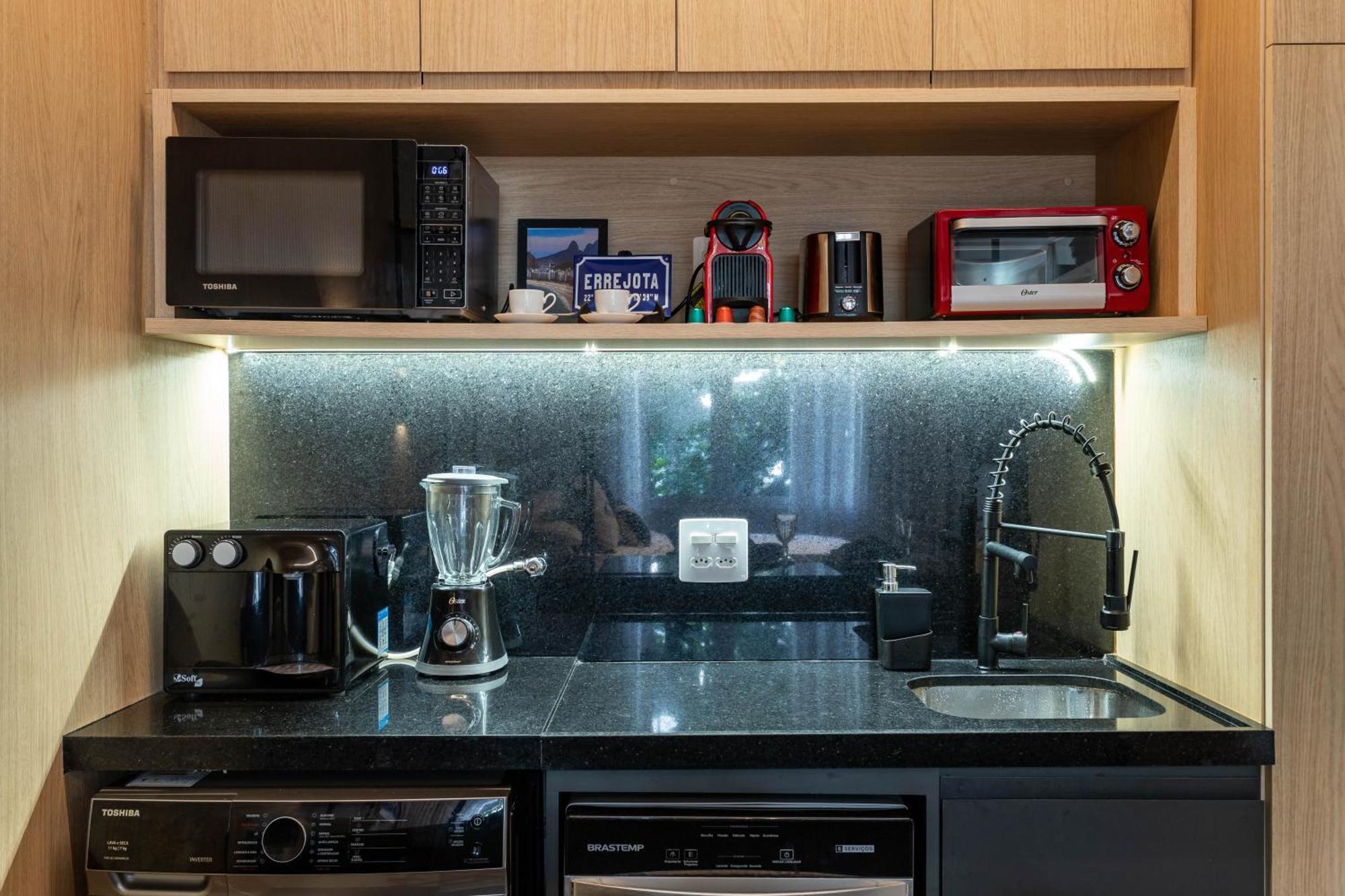 Apartamento Coracao De Copacabana A 250m Da E Metro Rio de Janeiro
