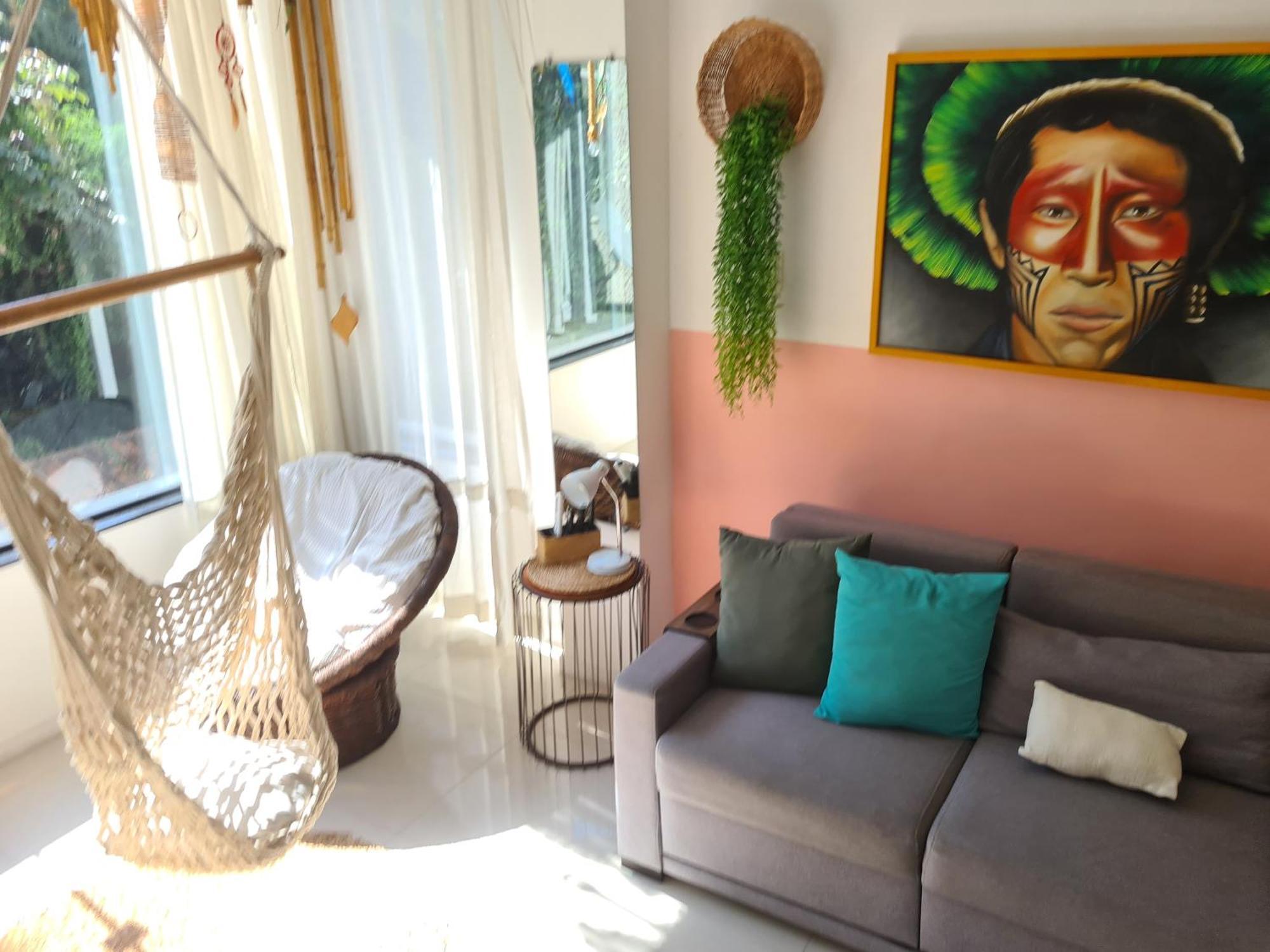 Aconchego E Incrivel Vista Mata Santa Teresa Wi-fi 500mega Apartment Rio de Janeiro