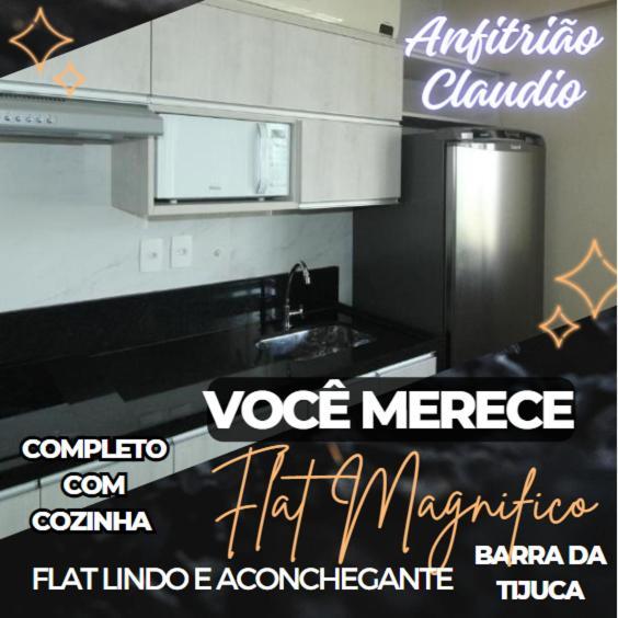 Apartamento Barra Da Tijuca - 9 - Flat Premium Com Cozinha, Fogao Cooktop, Geladeira Grande, Smart Tv Grande, Lindo E Muitissimo Confortavel, Balsa A Gratis E Estacionamento Gratuito