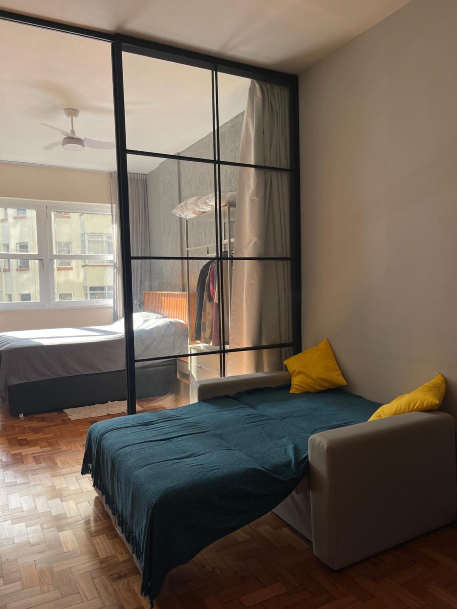 Quadra Praia! Loft Industrial Requintado Novo 4 Pessoas Vizinho Copacabana Palace! *