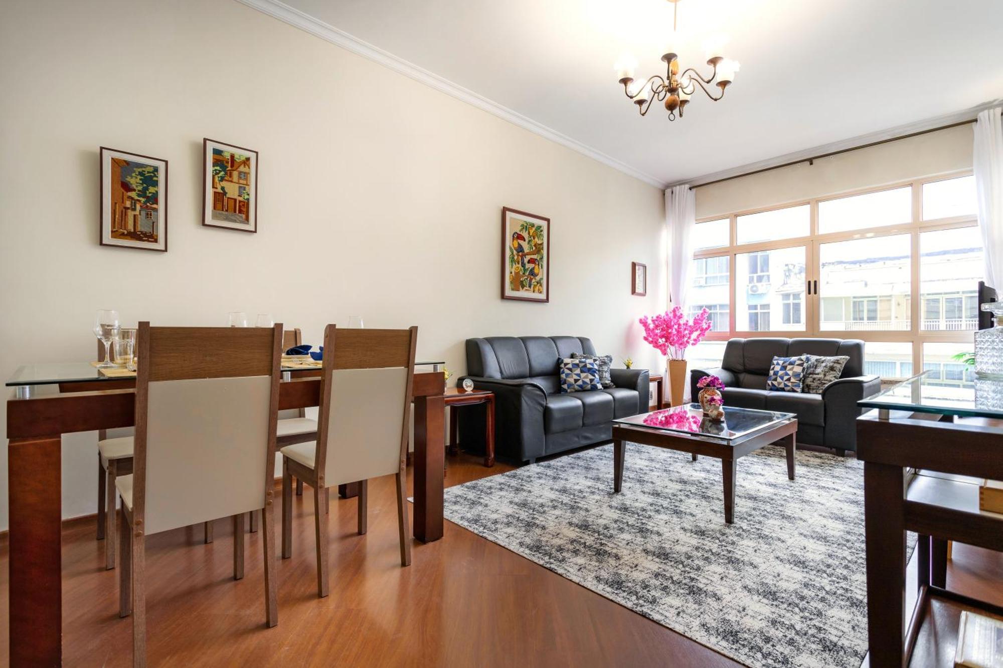 Apartamento 8min Da Praia, Vaga Ampla Gratis, Recepcao 24h, Cozinha Completa, 5min Do Metro E Espaco Office Com Wi-fi Rapido - Copa901 *