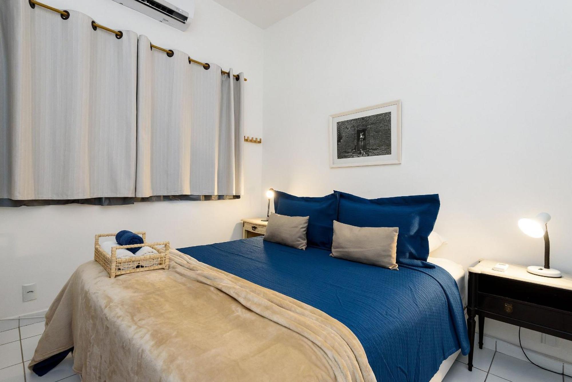 Omar Do Rio - Bt82/108: Apto Moderno C/2qtos, Garagem, Internet 250mbps, Smart Tv, 05 Minutos Andando Da De Ipanema E Do Metrô Apartamento *