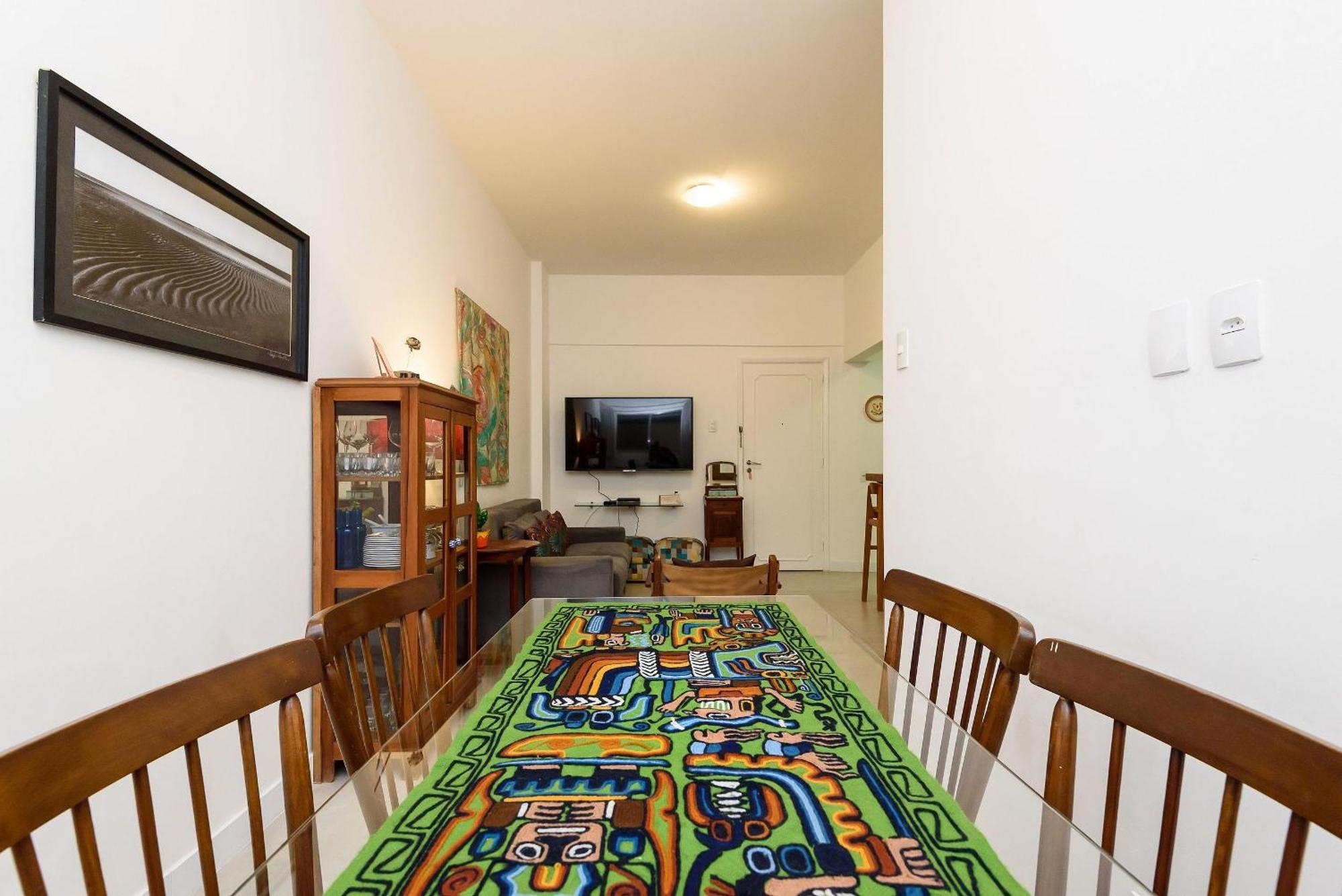 Omar Do Rio - Bt82/108: Apto Moderno C/2qtos, Garagem, Internet 250mbps, Smart Tv, 05 Minutos Andando Da De Ipanema E Do Metrô