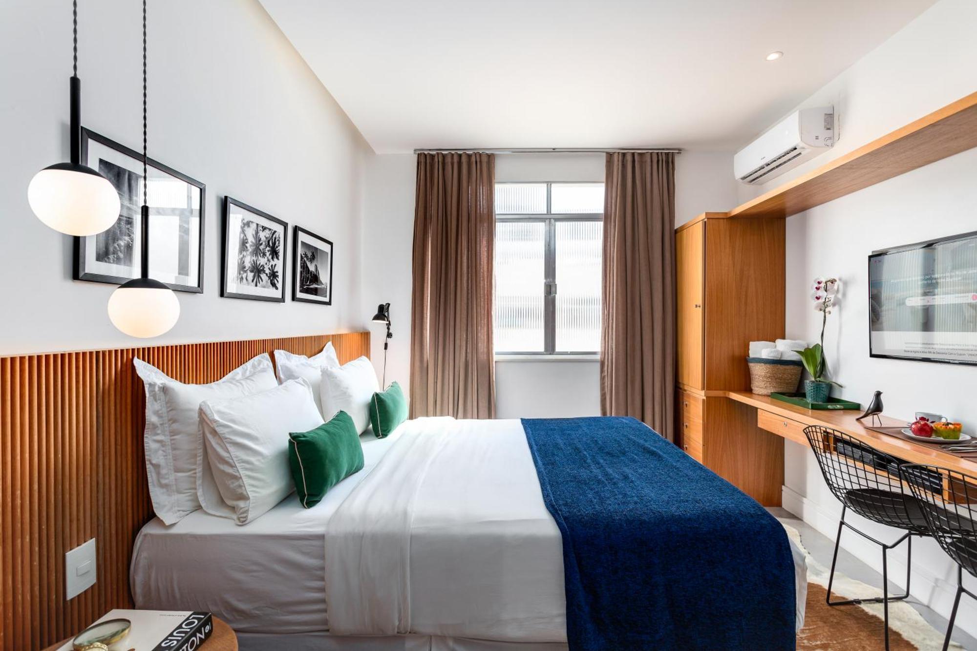 Unhotel - De Temporada Na Avenida Atlântica, Copacabana - Posto 6 Apartamento *