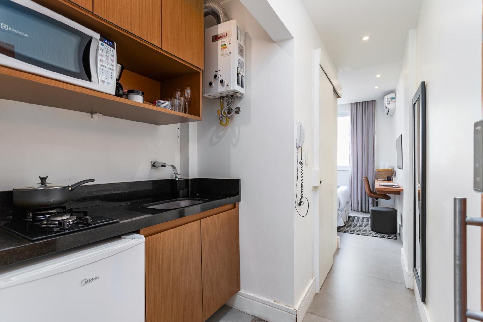 Unhotel - De Temporada Na Avenida Atlântica, Copacabana - Posto 6 Apartamento