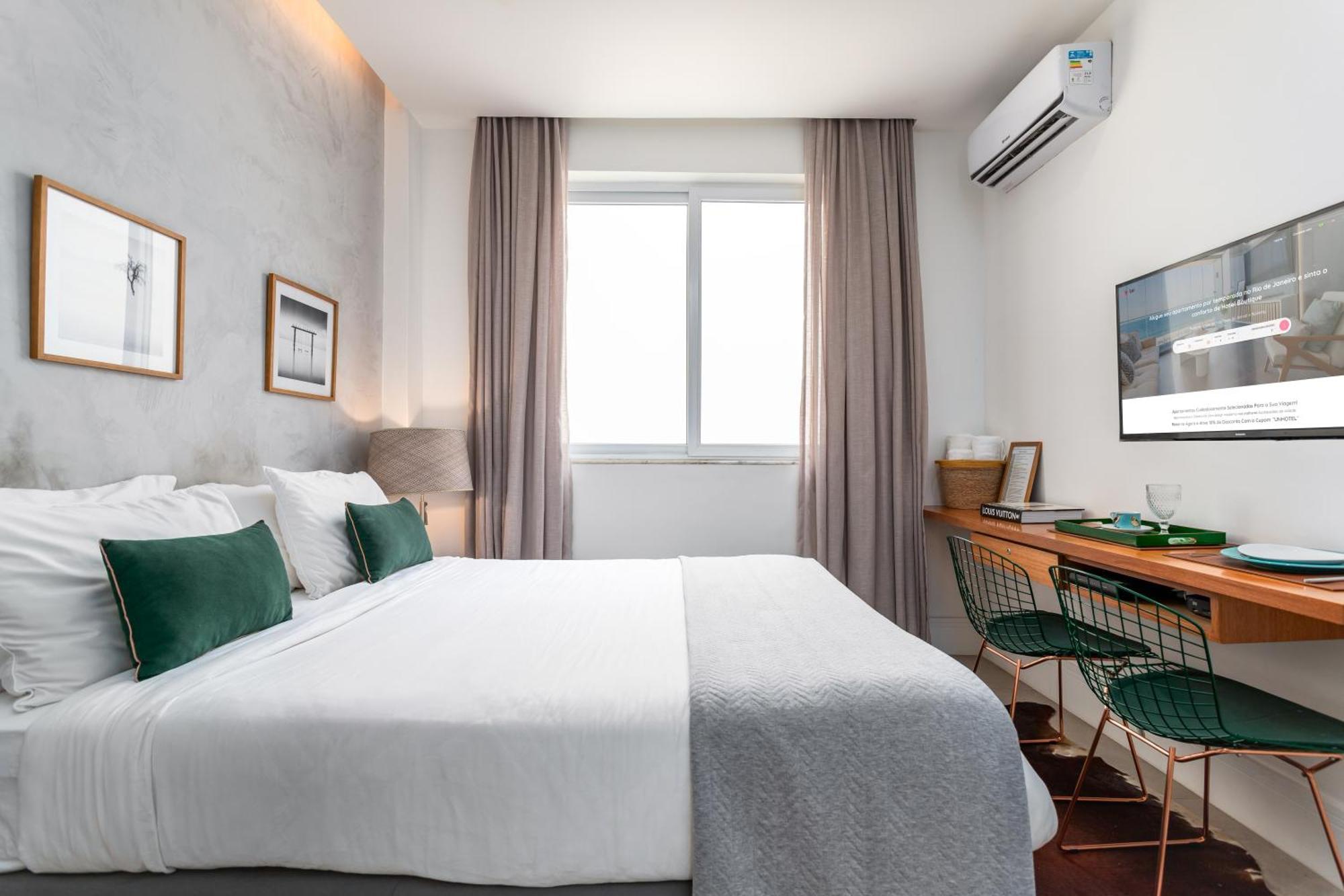 Apartamento Unhotel - De Temporada Na Avenida Atlântica, Copacabana - Posto 6