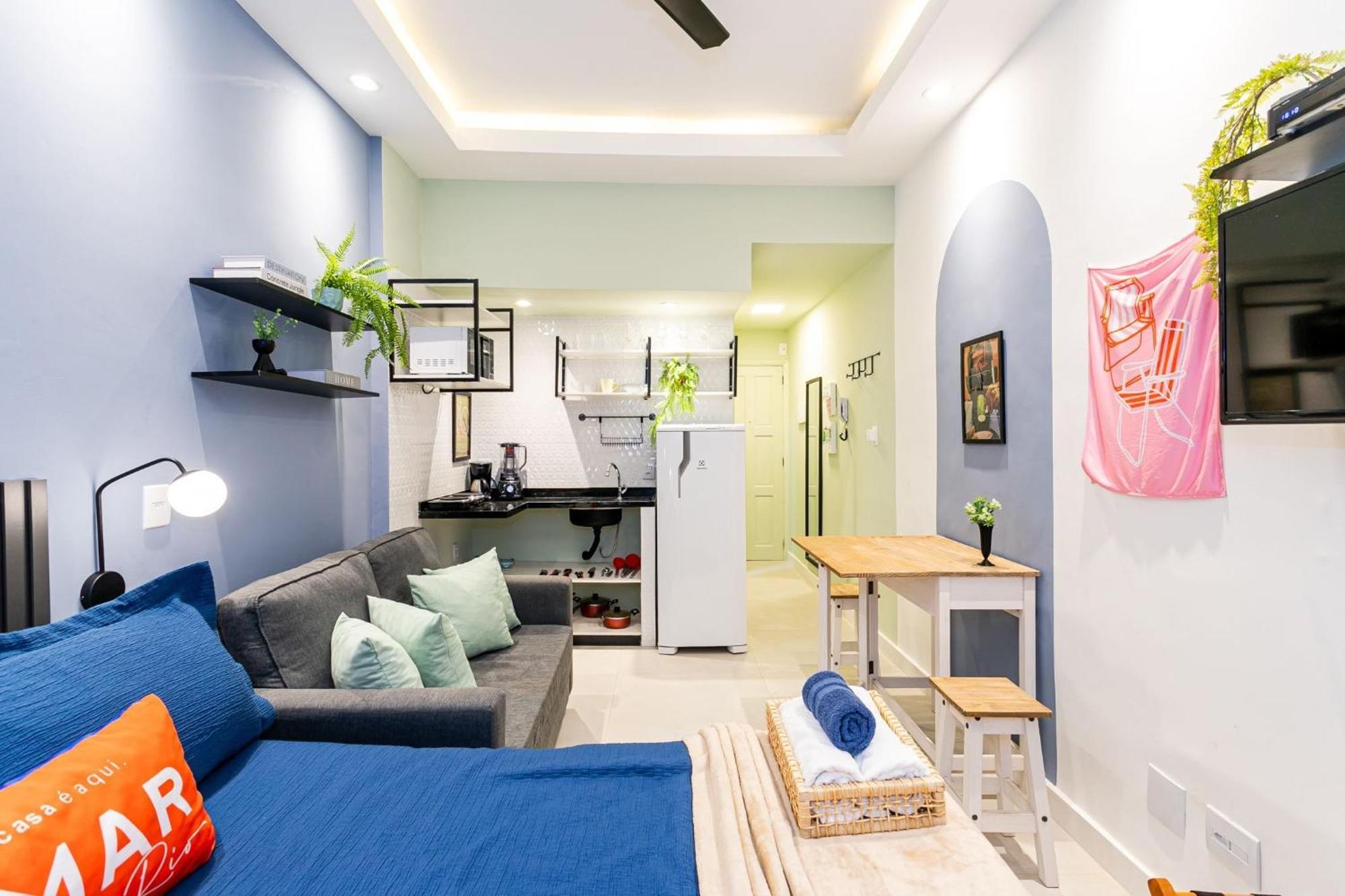 A 300m Da De Copacabana | Pj 335/603 Apartamento