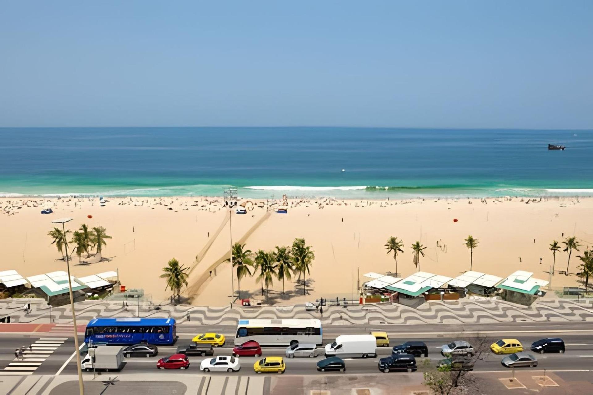 Hr.368 - Lindo De 3 Quartos Frente Mar Avenida Atlantica Locacao Temporada *