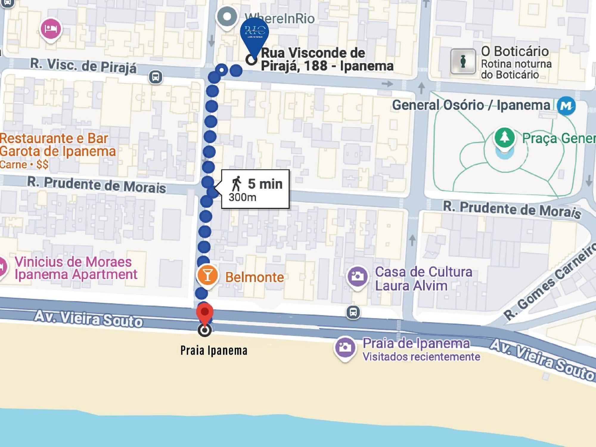 Apartamento Posto 9, Ipanema 2 Quartos Com