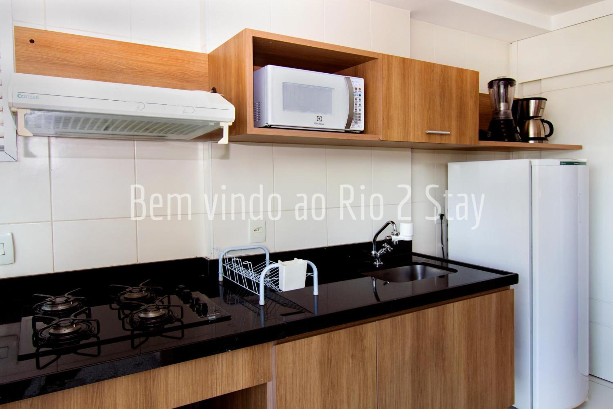 Verano Flat Com Garagem E Wi-fi - Parque Olimpico