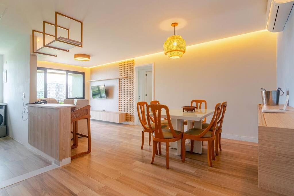 Incrivel Vista Mar Pe Na Areia Barra Tijuca Luxo Apartamento
