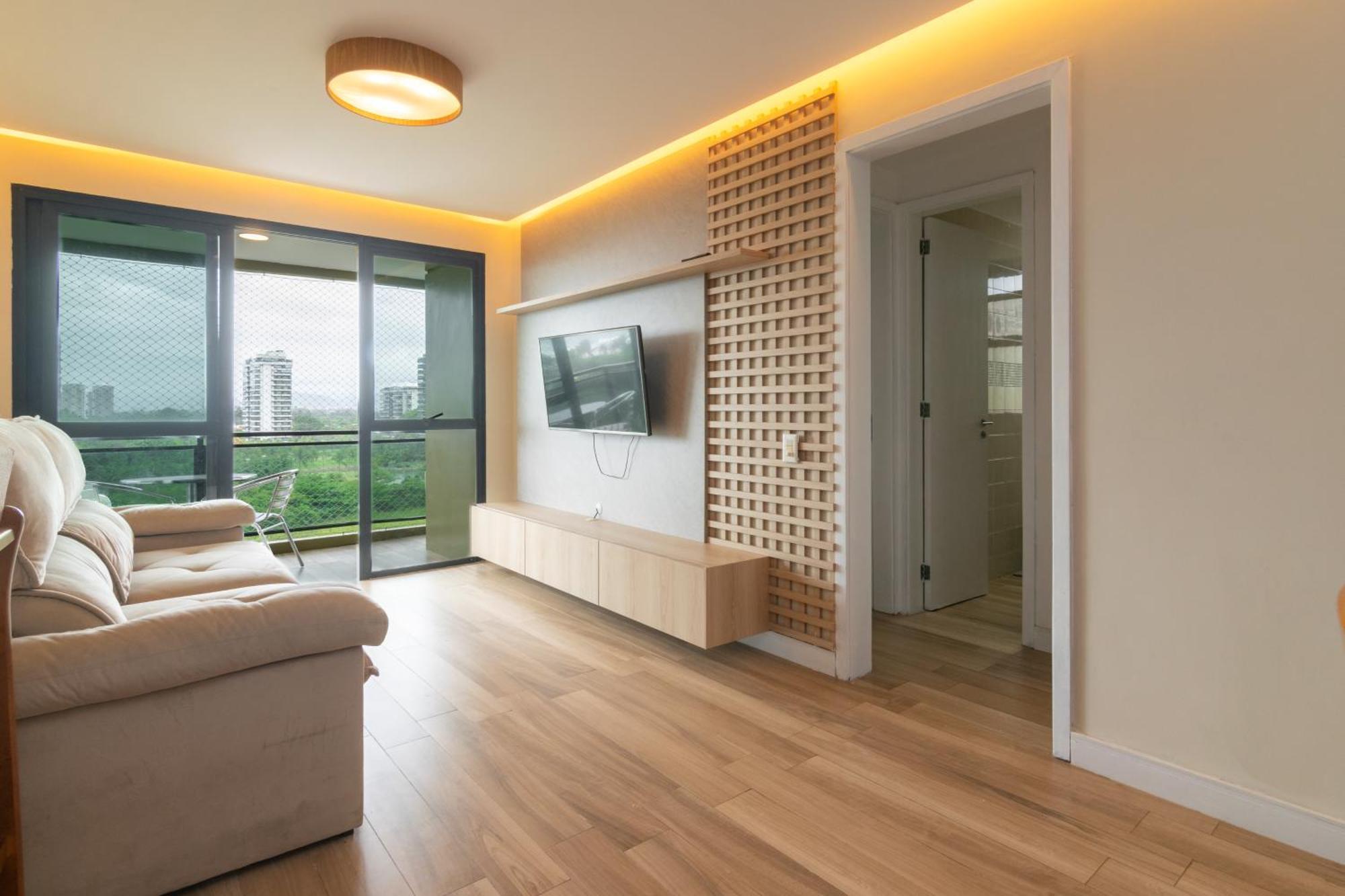 Incrivel Vista Mar Pe Na Areia Barra Tijuca Luxo Apartamento *