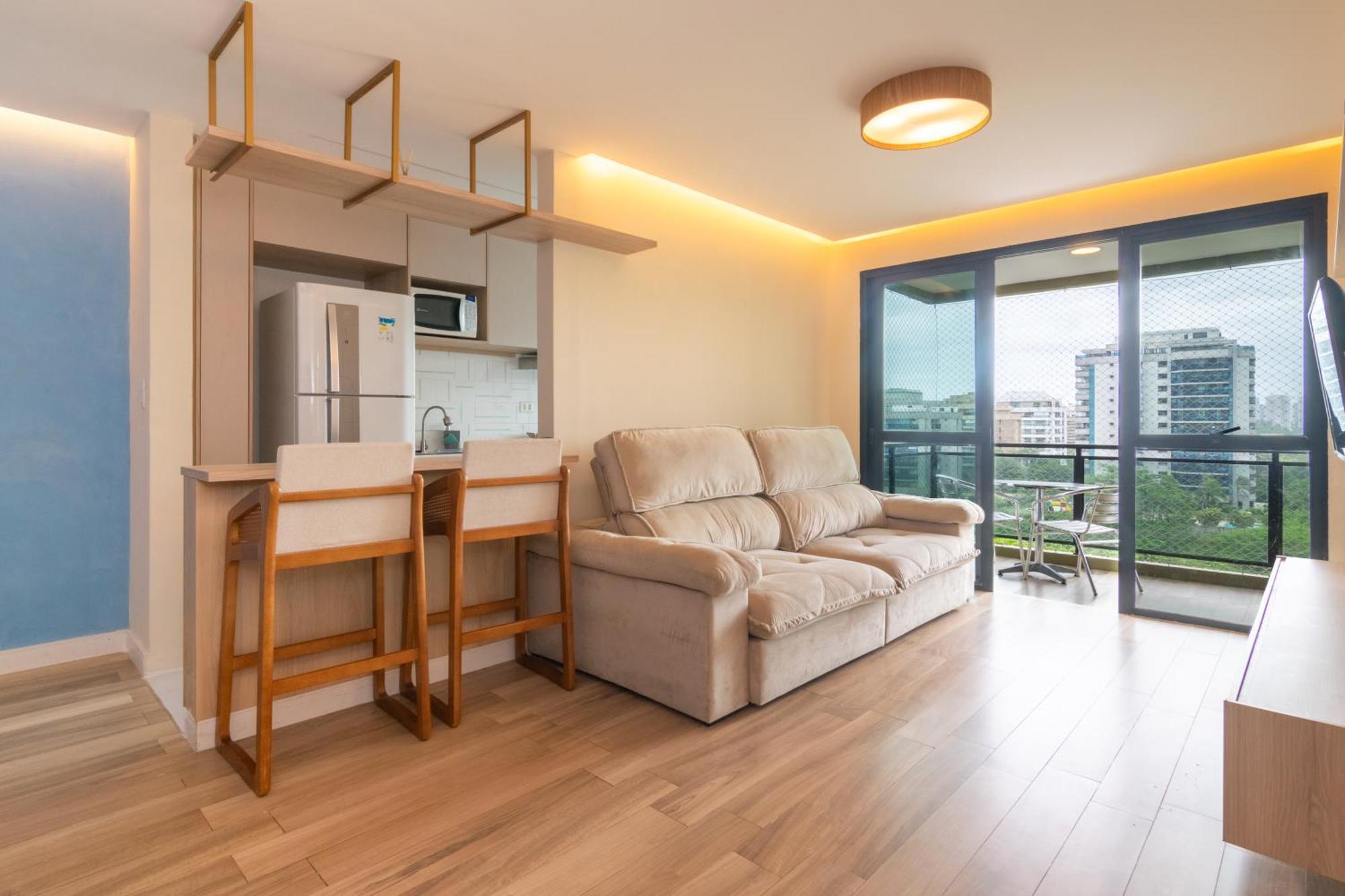 Incrivel Vista Mar Pe Na Areia Barra Tijuca Luxo Apartamento *