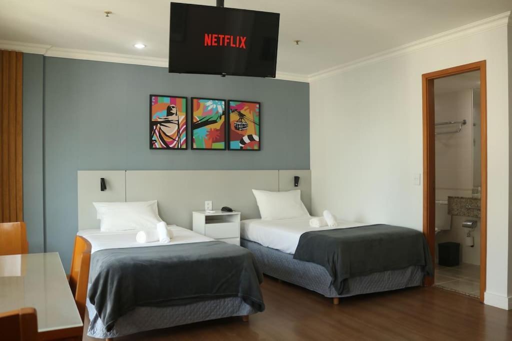 Barra Premium-flat 1203-4 Praia, Piscina, Academia *
