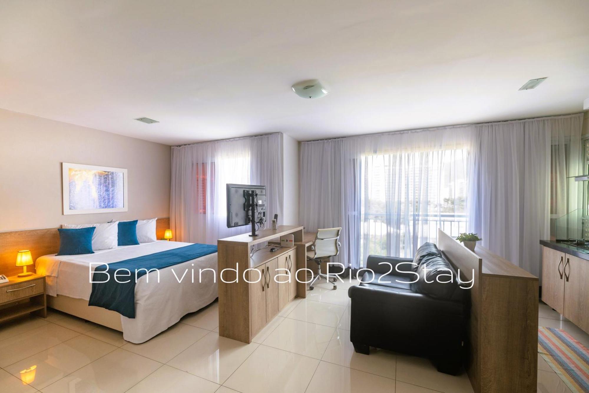 Verano Flat Com Garagem E Wi-fi - Parque Olimpico Apartamento *