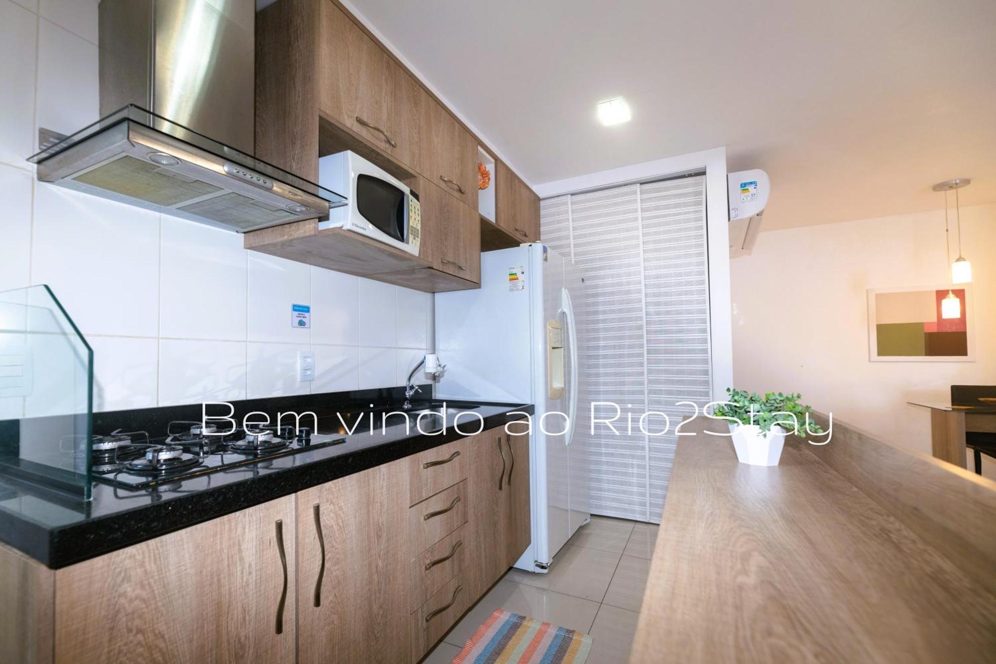 Verano Flat Com Garagem E Wi-fi - Parque Olimpico Apartamento *