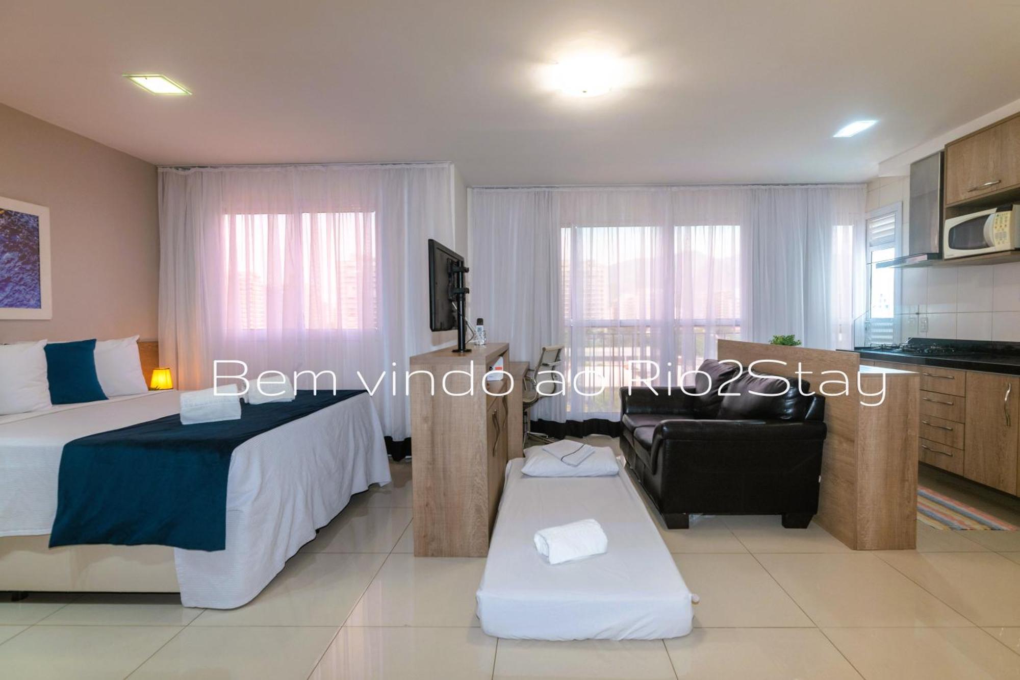 Verano Flat Com Garagem E Wi-fi - Parque Olimpico Apartamento Rio de Janeiro