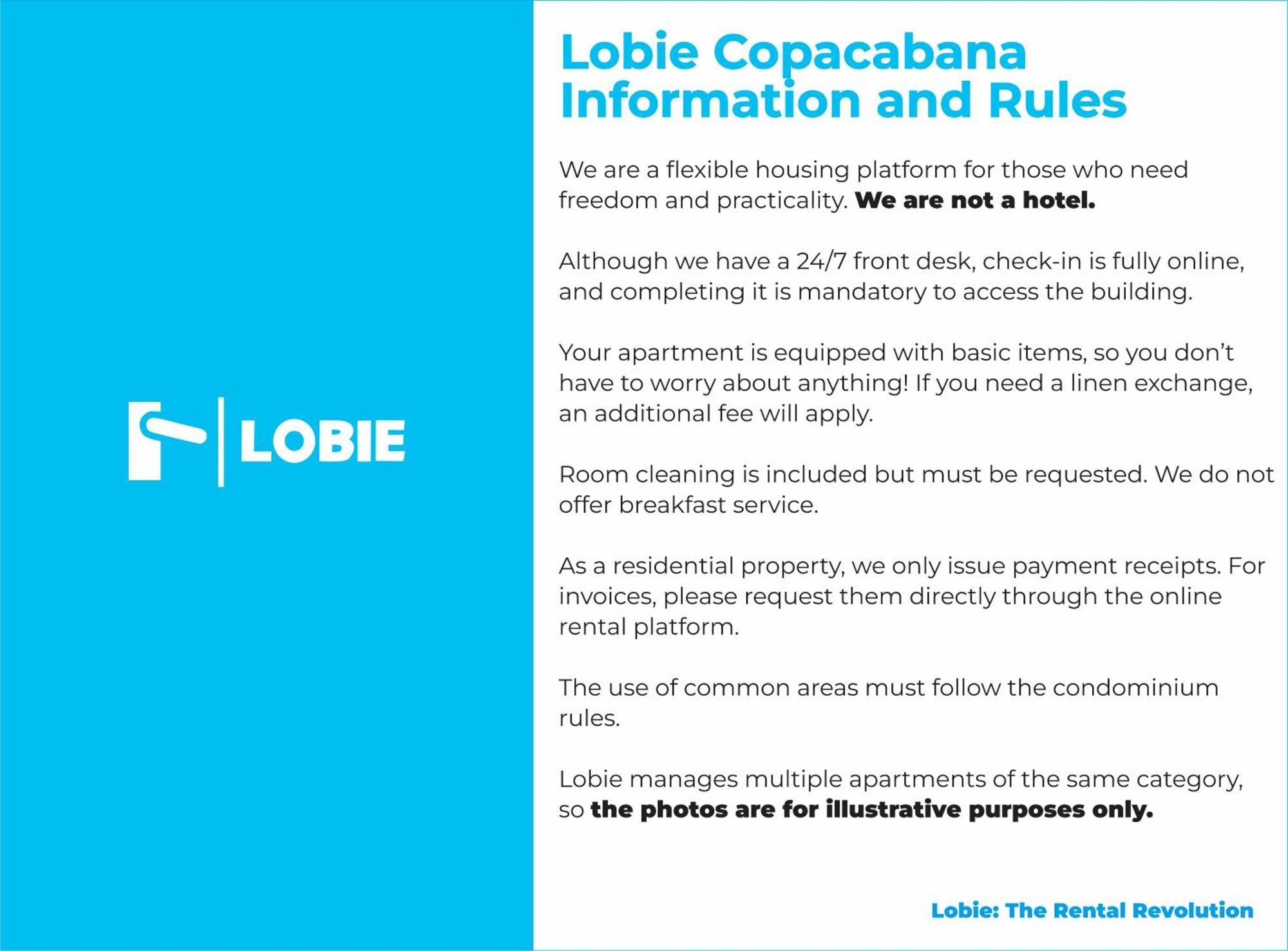 Lobie Copacabana Rio de Janeiro