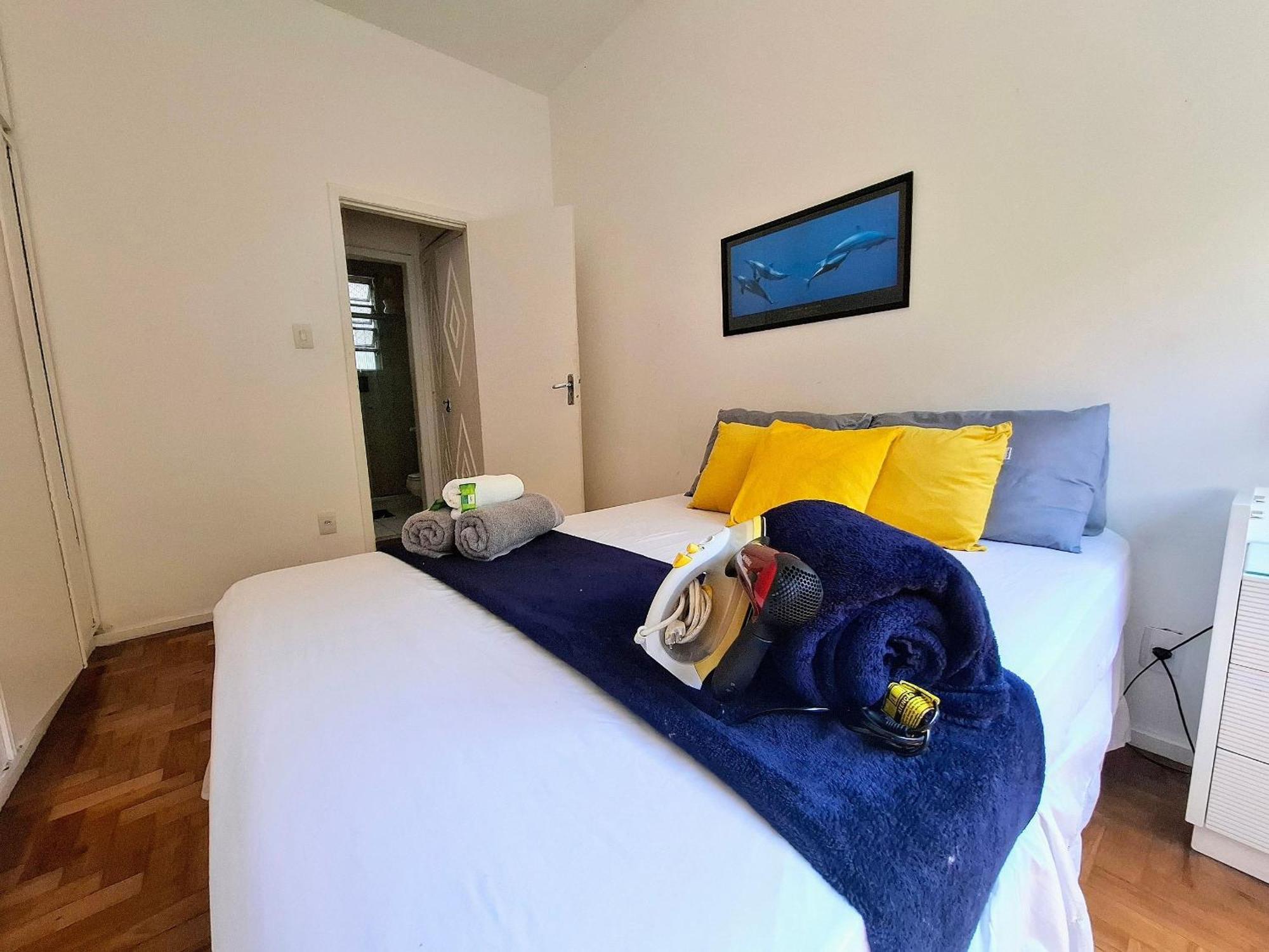 Apartamento Master Copacabana - 5 Hospedes, Conforto E Praia.