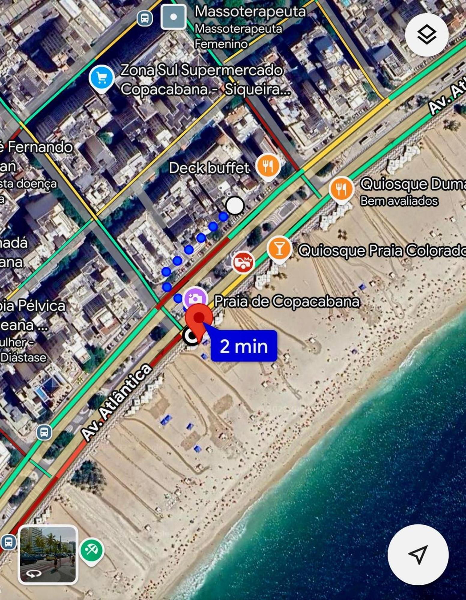 Apartment Hr.368 - Lindo De 3 Quartos Frente Mar Avenida Atlantica Locacao Temporada Rio de Janeiro