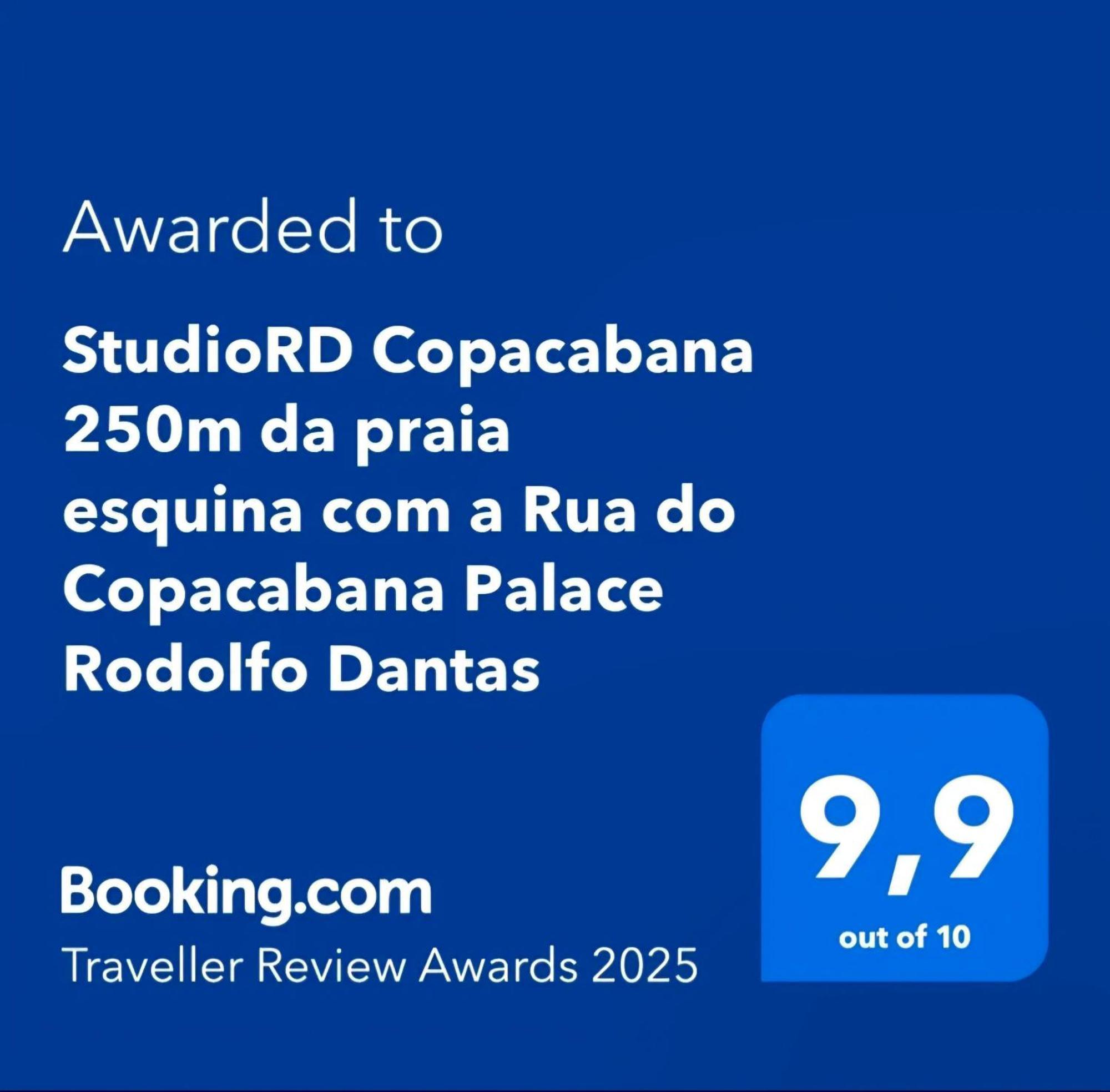 Studiord Copacabana 250m Da Esquina Com A Rua Do Copacabana Palace Rodolfo Dantas Rio de Janeiro