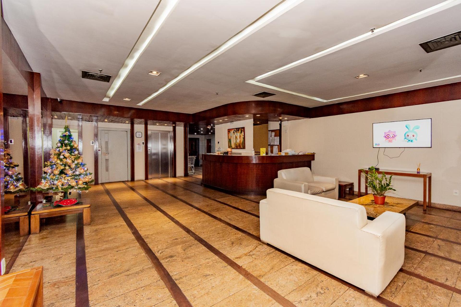 Apartamento Atlantico Palace - Piscina Em Copanema - Posto 6 *