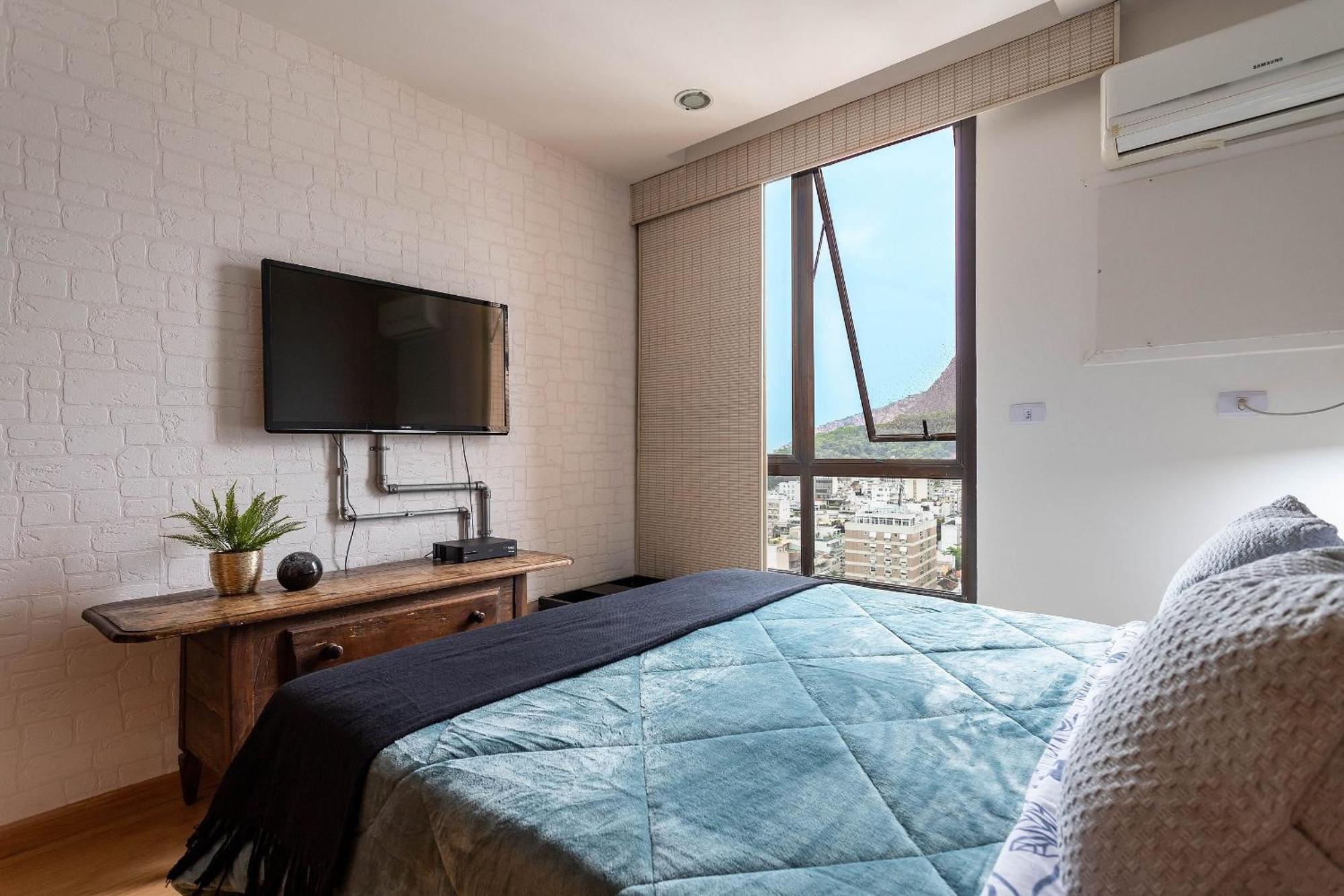 A 150 Metros Da Do Leblon Com Academia, Arrumacao Diaria E Vista Mar Apartment *