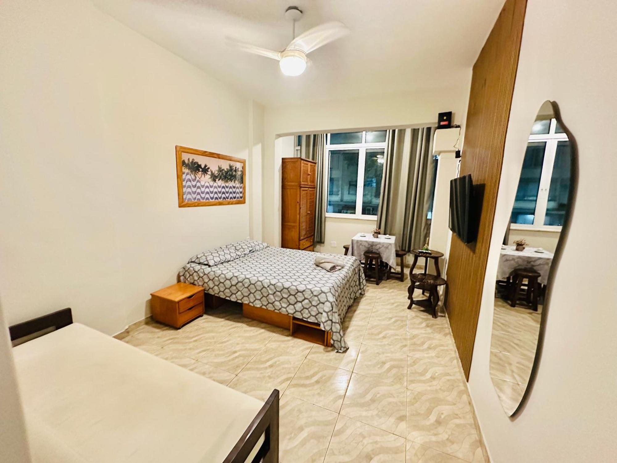 Ocean Post 4 Copacabana - Completo No Ponto De Copacabana , A 200m Da E 350m Do Metro Apartment *