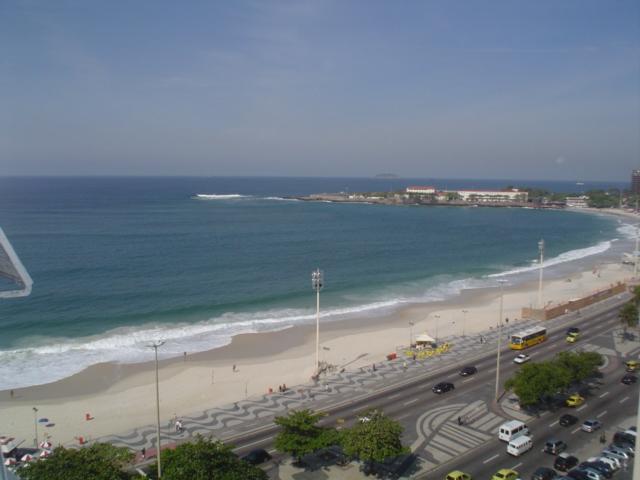 Front Ocean Copacabana Rio de Janeiro