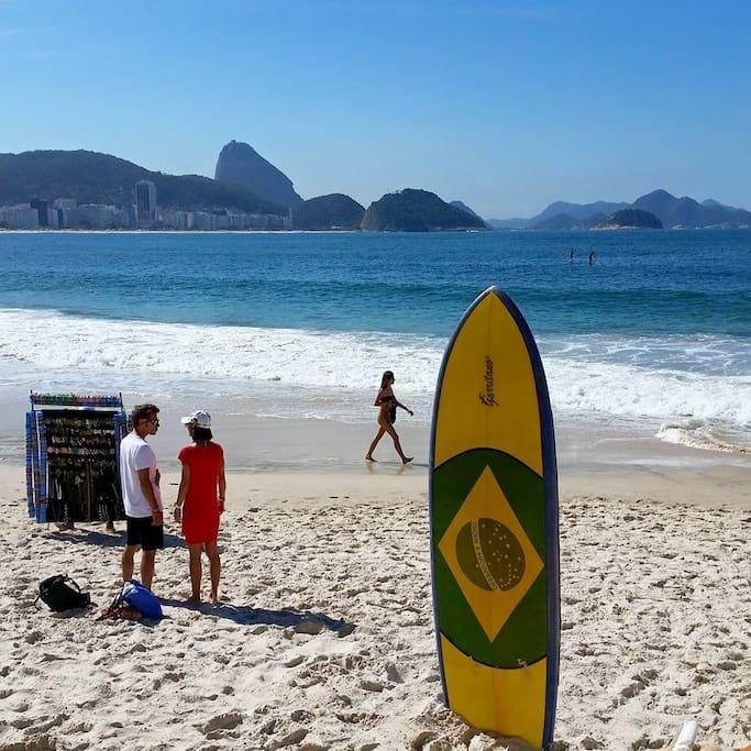 Reformadissimo Na Quadra De Copacabana Posto 6 Na Localizacao Do Rio - Wifi 500mb Apartment